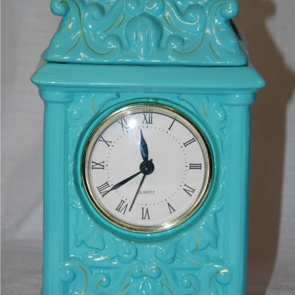 Disney Clock Cookie Combo Jar Limited Edition Alice Through the Looking Glass